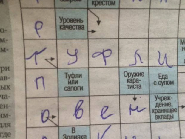 Любитель сканвордов из Дзержинска заставил издательство ответить за ошибки в публикациях.

Ошибки в 