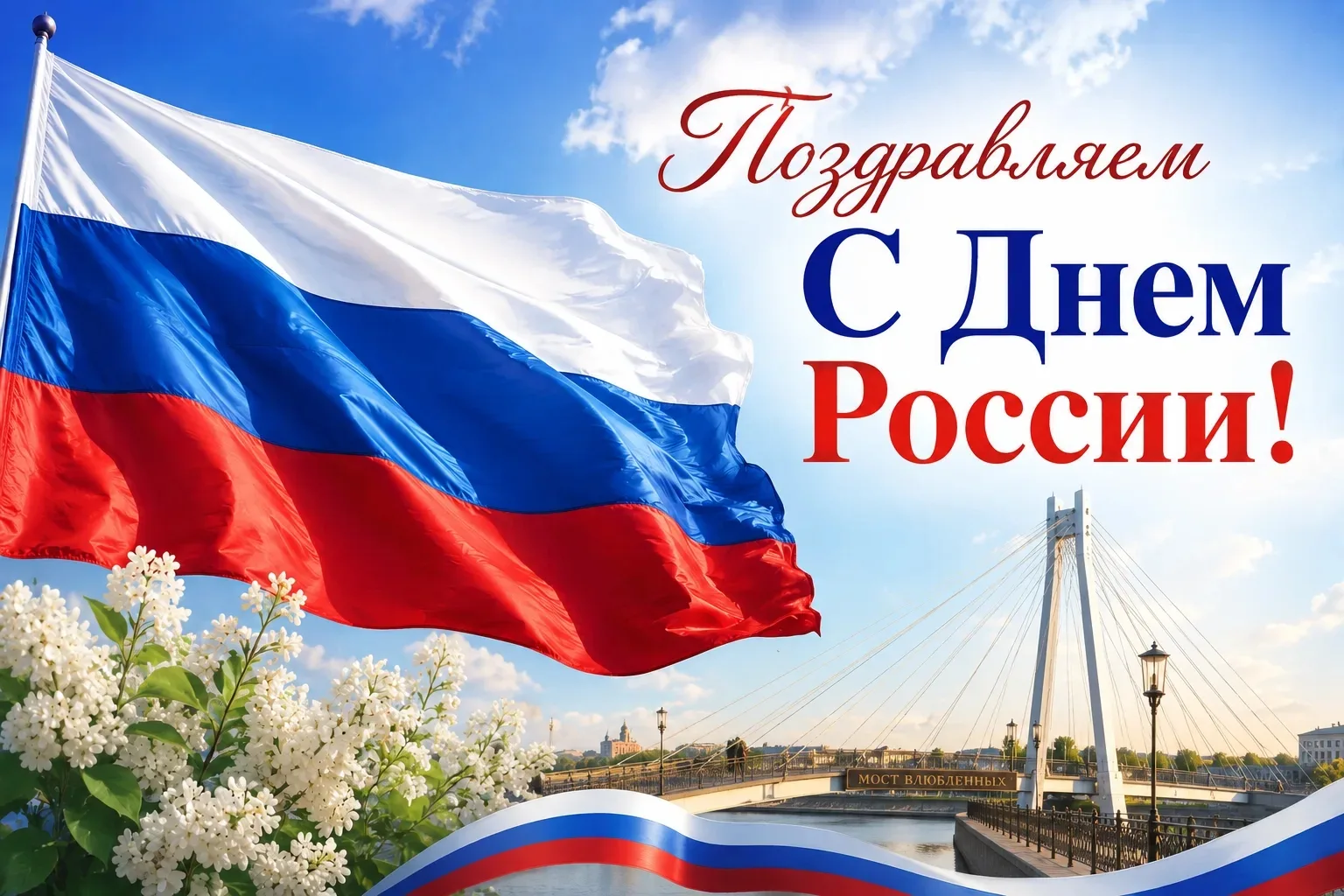 Поздравляем  всех жителей и гостей Тюменской области с Днем России!

Этот день символизирует силу и 