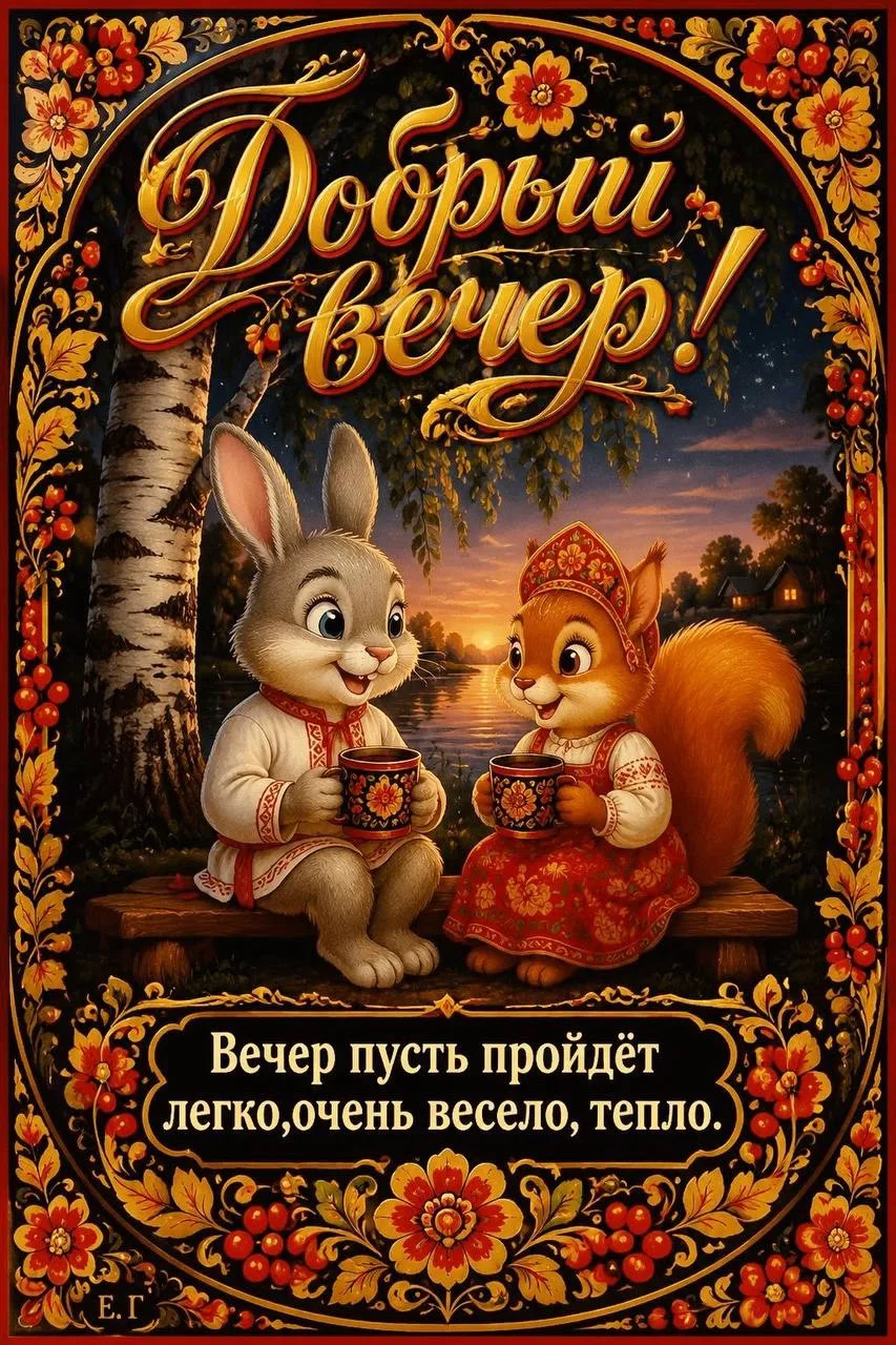 Добрый вечер 

👉 Лучшие Открытки в MAX 😇 Подписаться
