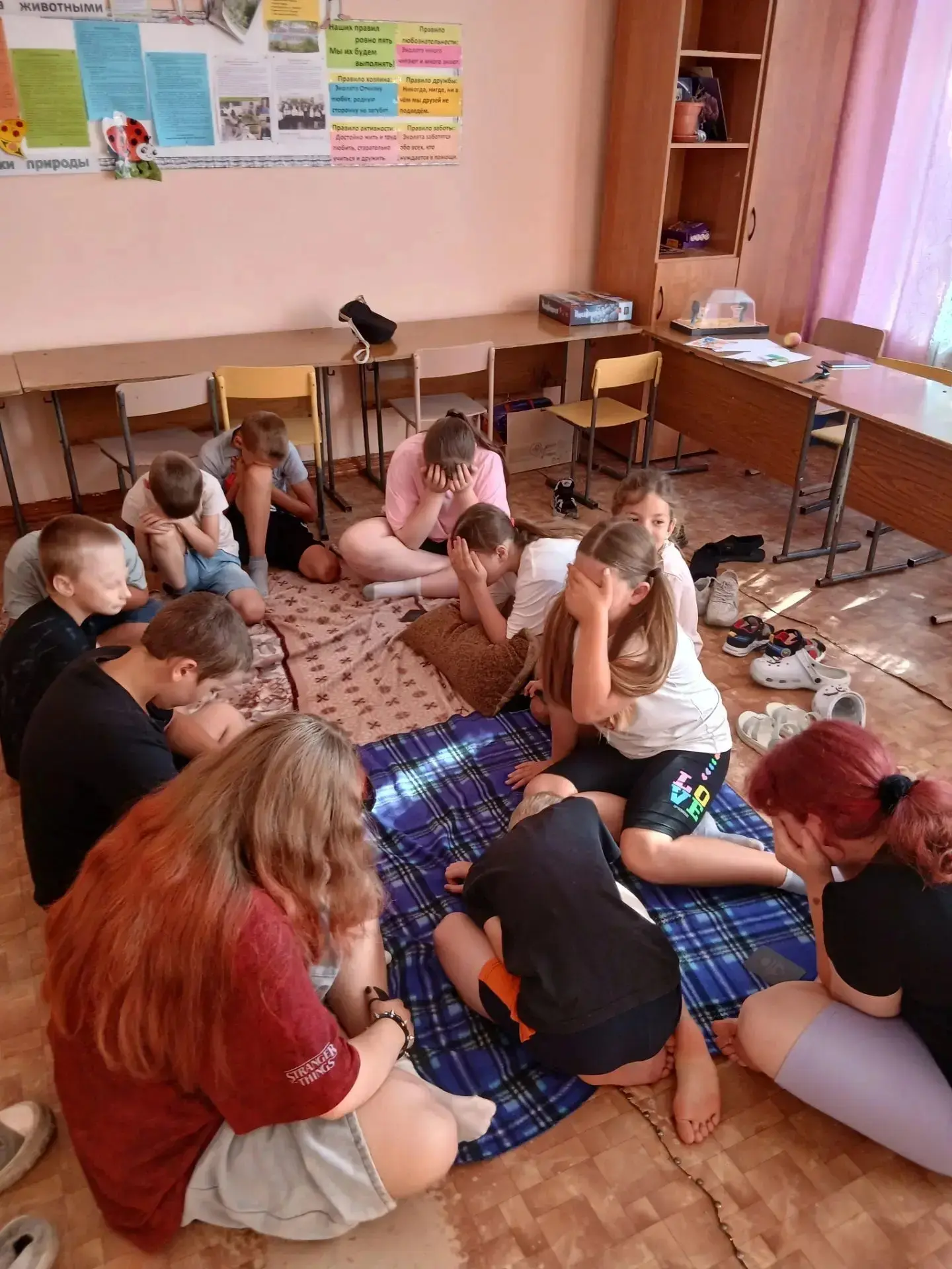 🌀Вернули лето к истокам! ☀️  
День в лагере начался максимально беззаботно. Сначала мы отправились 