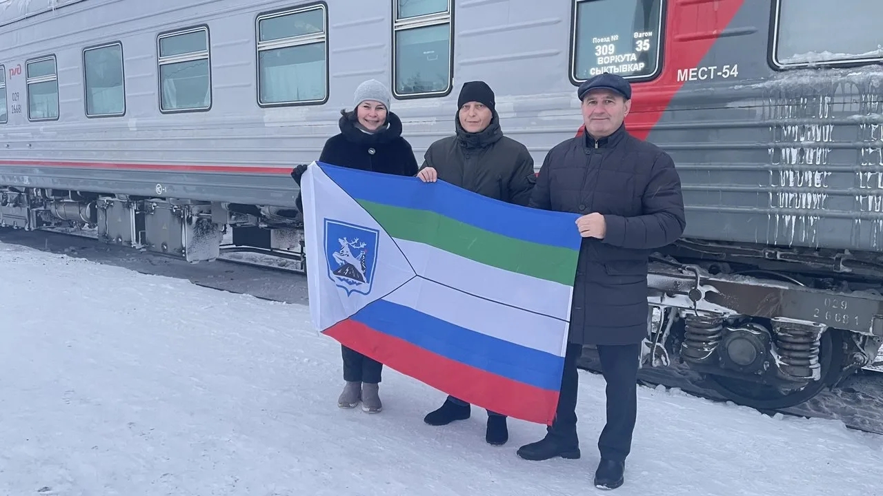 Сегодня из Воркуты в Сыктывкар отправился ветеран боевых действий, участник СВО Михаил Елькин, для т