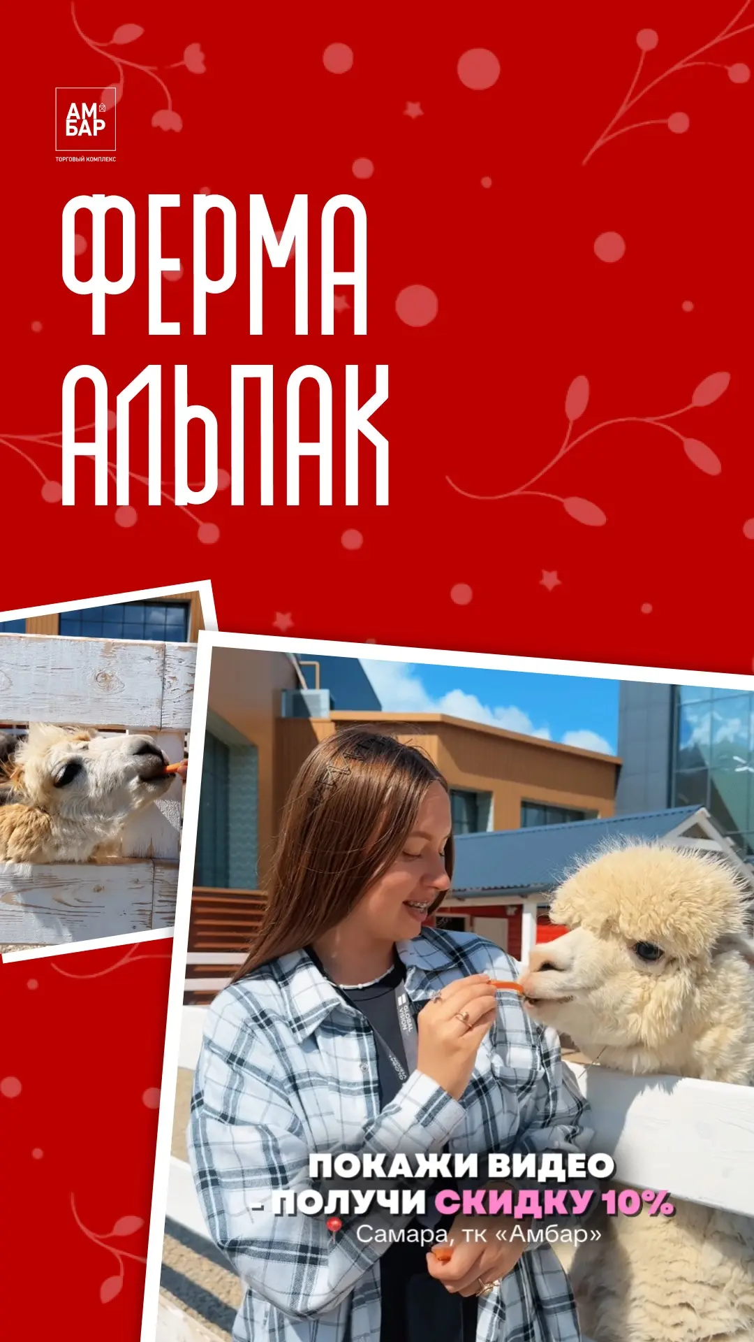 🦙Любите приятные бонусы? Тогда у нас для вас хорошие новости!

Покажите это видео на кассе и получи