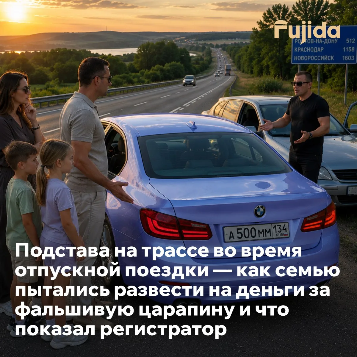 🚨 Классическая подстава на трассе: как семью пытались развести на 15 тысяч

Семья ехала в отпуск на