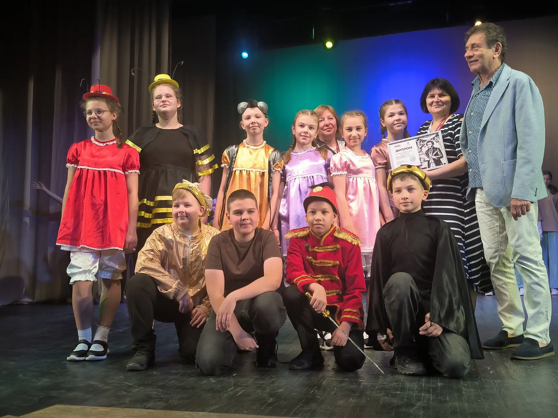 🎭 Юные актёры Нижегородской области выступили на сцене Театрального института имени Бориса Щукина!
