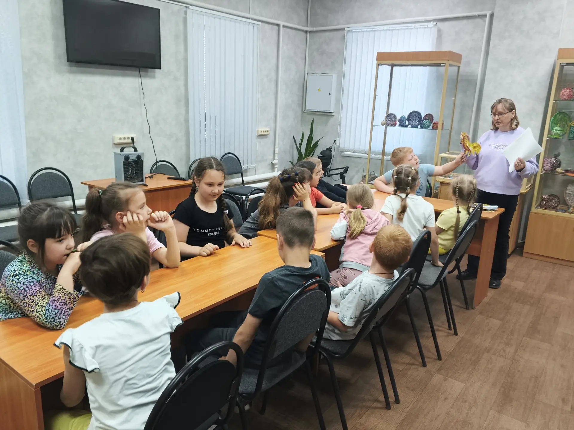Сегодня в нашем музее прошло мероприятие, посвященное Дню русского языка, который отмечается 6 июня 