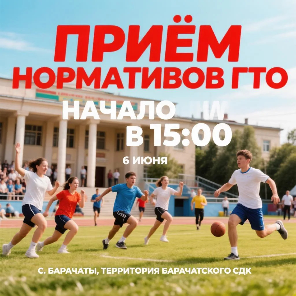 🚨Внимание!🚨

💥400 лет селу Барачаты — отмечаем активно!🎉

✨6 июня в 15:00 на территории Барачатс