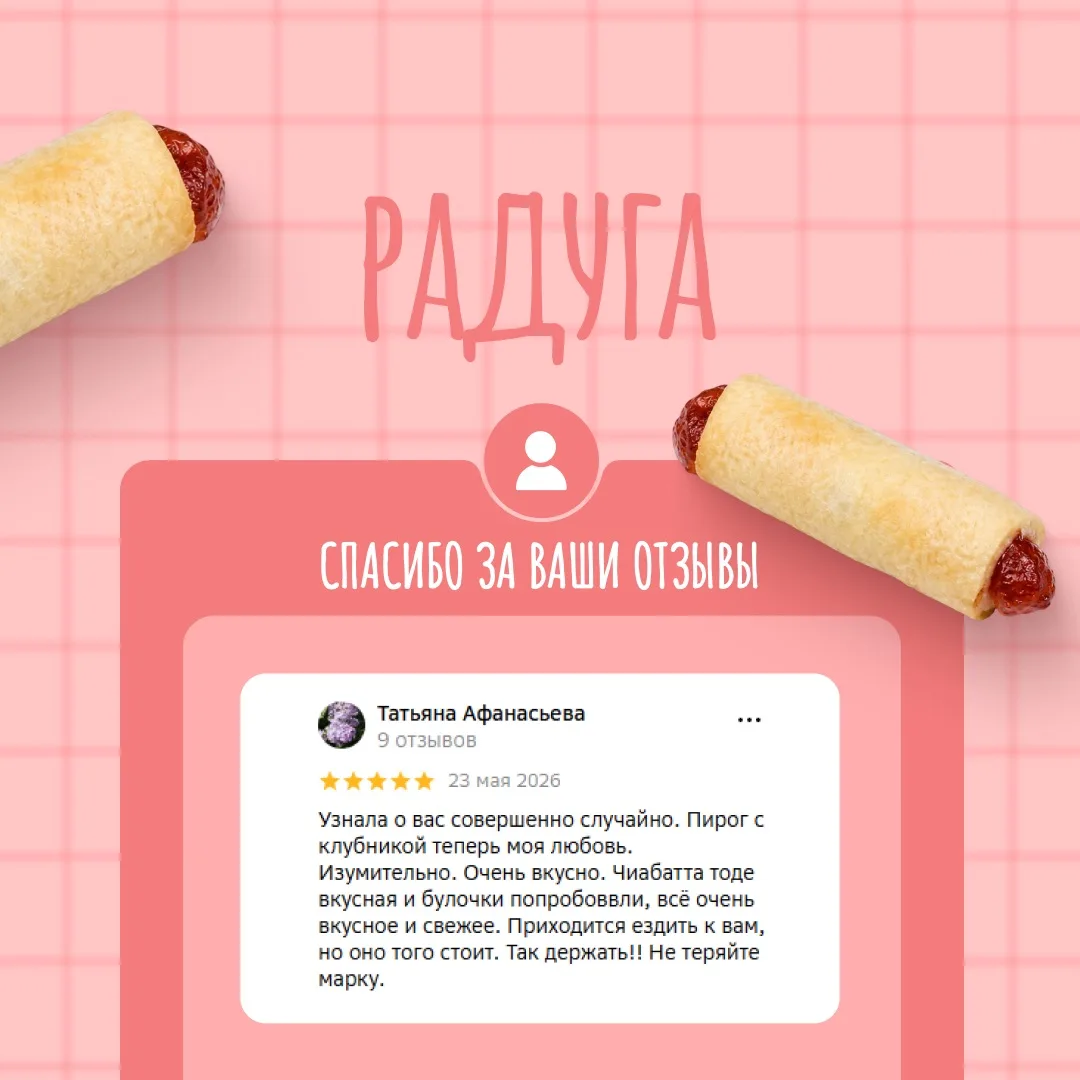 Каждый ваш добрый отзыв — это лучшая награда для нашей команды! Мы невероятно ценим, когда вы делите