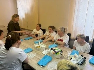 💐В преддверии весеннего сезона в Уктусском пансионате для девушек был проведен мастер-класс под наз
