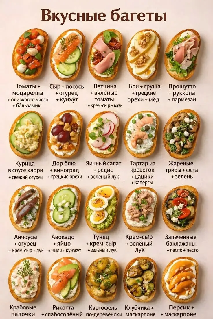 🍹Вкусная шпаргалка для пикников 🍔