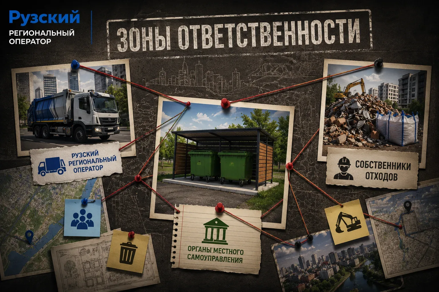 ♻️ Кто за что отвечает в сфере обращения с отходами?
Жители нередко обращаются к региональному опера