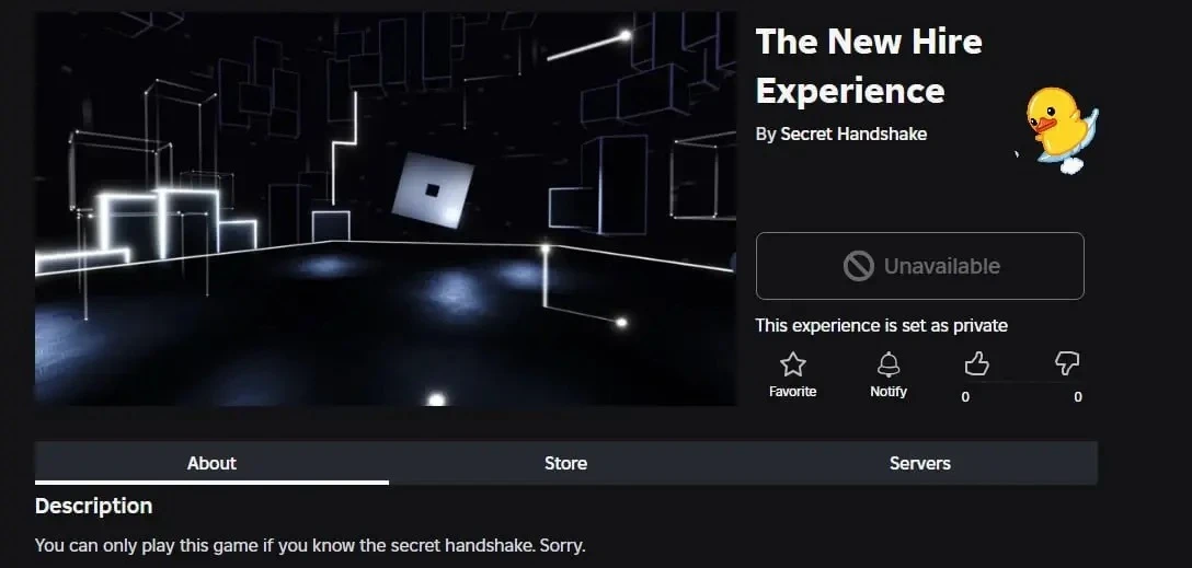 ❗️Roblox работает с игровой студией Sawhorse над разработкой новой игры, в которой вы сможете узнать