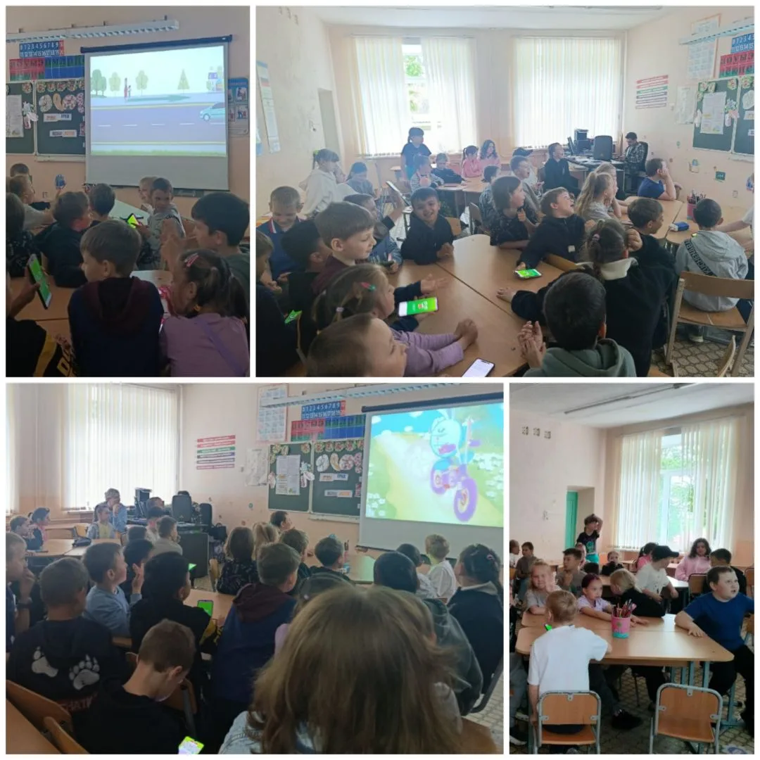 🚦 Сегодня наши ребята замечательно провели время на увлекательной онлайн-игре, посвящённой правилам
