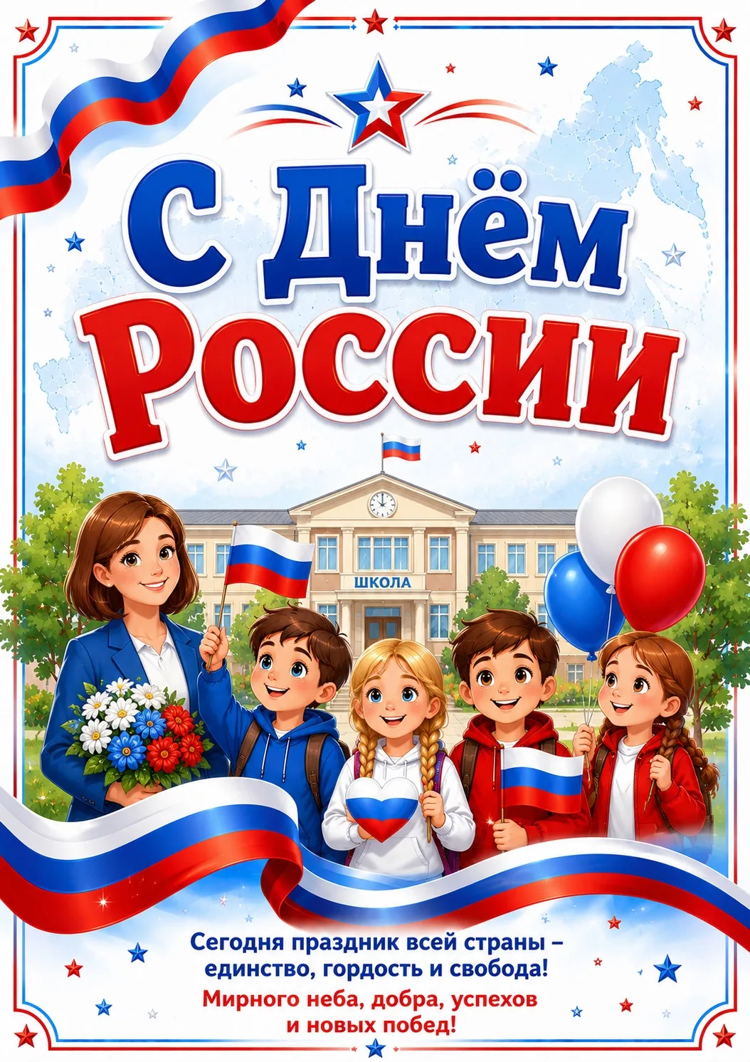 С Днём России! 🇷🇺✨


Сегодня мы отмечаем праздник нашей огромной и удивительной страны. Россия — э