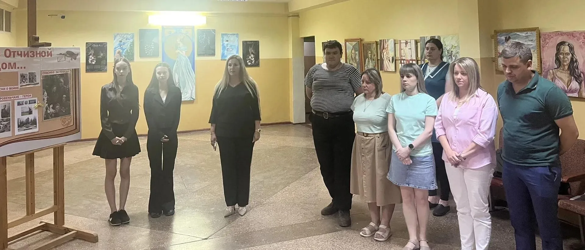 Ровеньковский колледж ЛГПУ присоединился к Всероссийской минуте молчания

Эхо памяти, звучащее сквоз
