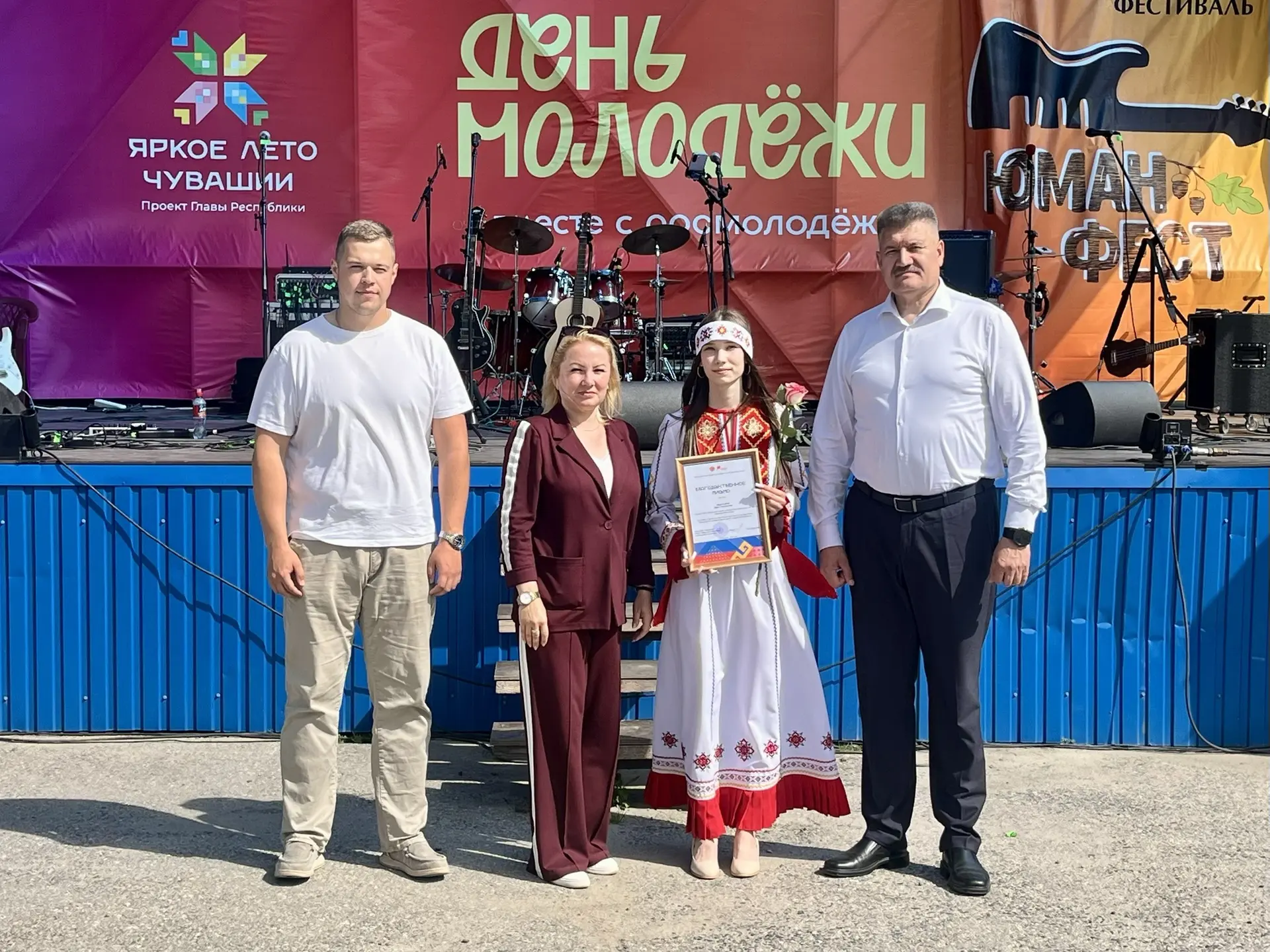 День молодёжи в очередной раз доказал, что наш посёлок богат талантливыми, инициативными и неравноду