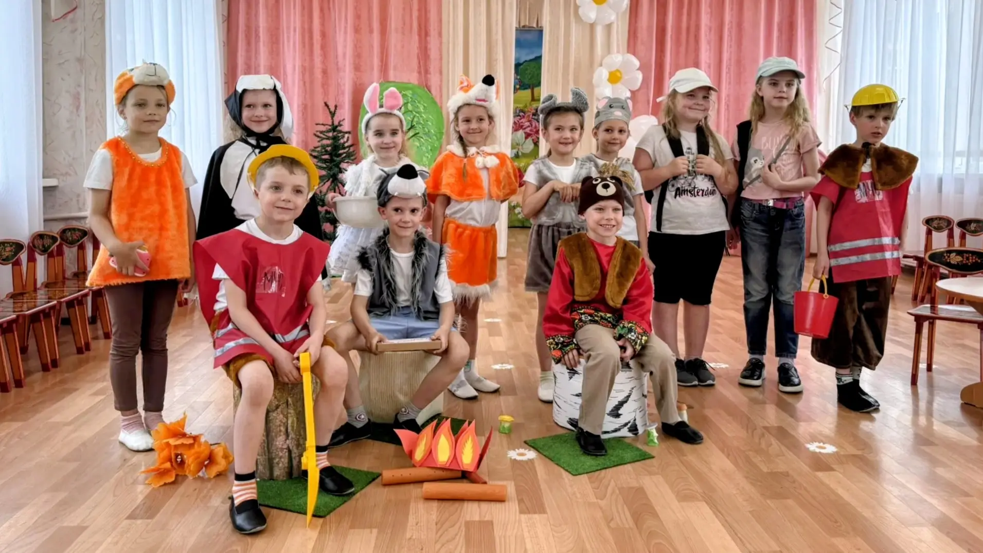 🎭«Сорока-спасательница»! 🎭
✨ Старшая группа "Солнечные лучики" порадовала зрителей чудесной постан