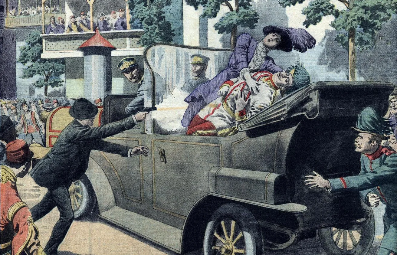 ‼️ Исторические даты:

‼️ 28 июня 1914 г. – убийство в г. Сараево сербским националистом Г. Принципо