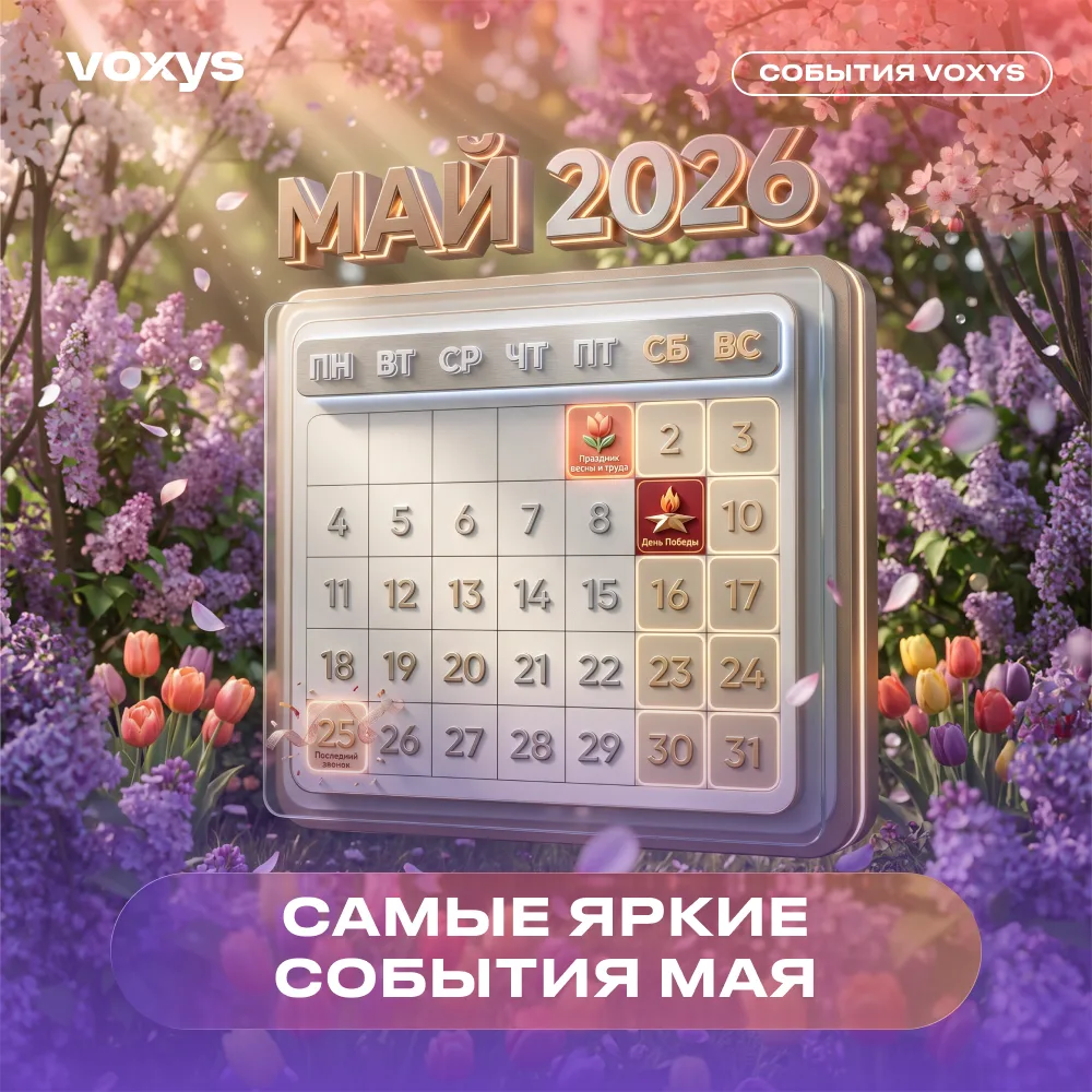 🌟Самые яркие события мая в VOXYS 

Май выдался насыщенным и очень конкурсным, давай вспомним, что б