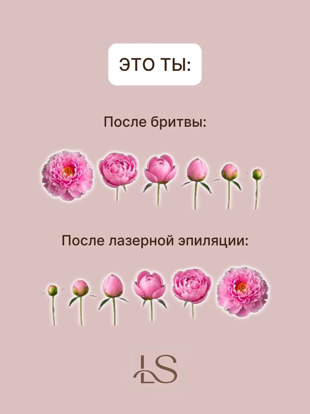 🌸 Бритва даёт быстрый результат. Лазерная эпиляция - уверенность 🔥

❌После бритья часто приходится