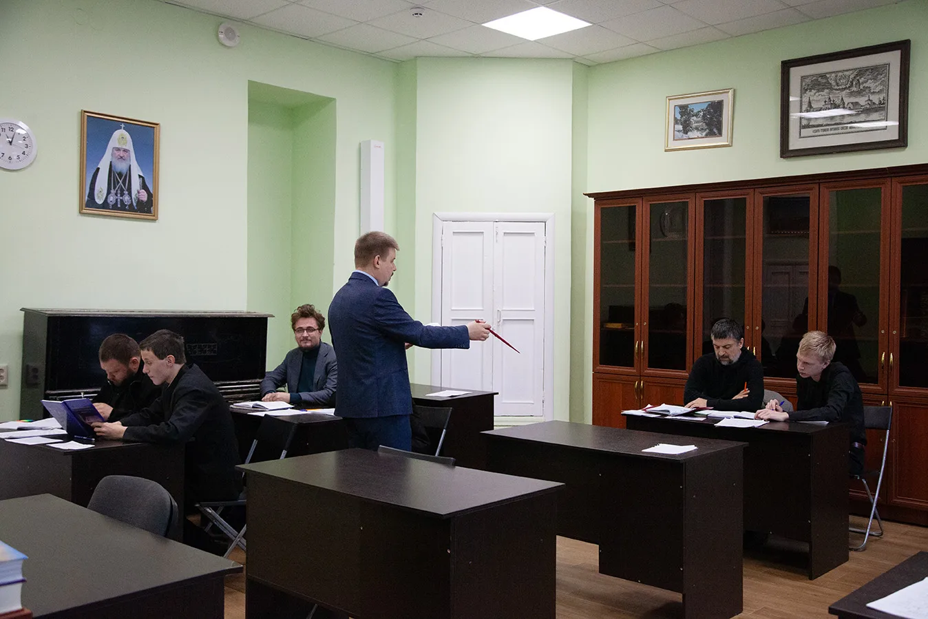 Продолжаем рассказывать об учебном процессе в нашей семинарии...

В 2025 году в каждой учебной аудит