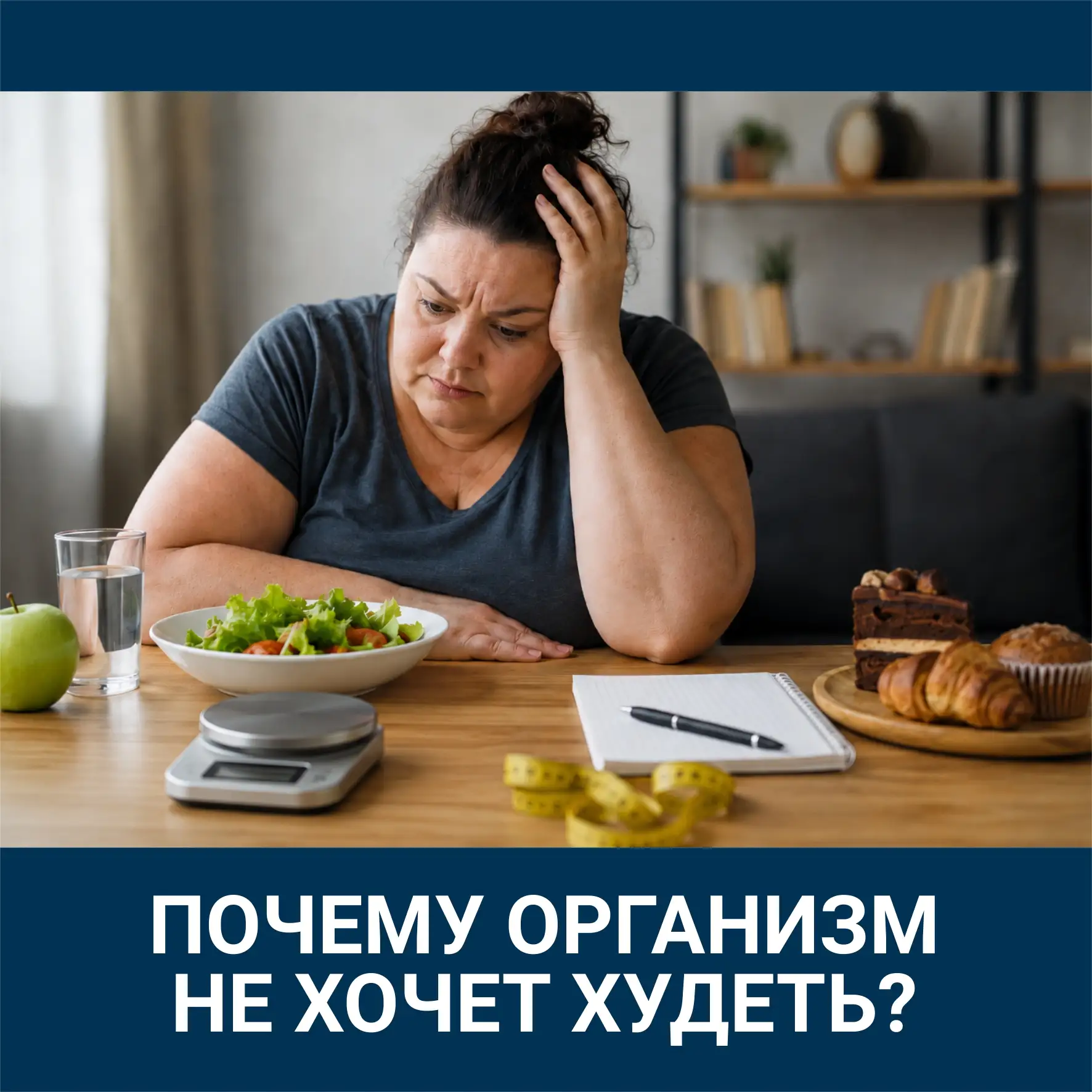 Считаете калории, усиленно тренируетесь, а стрелка весов стоит на месте? 😩
⠀
Доктор Берг объясняет: