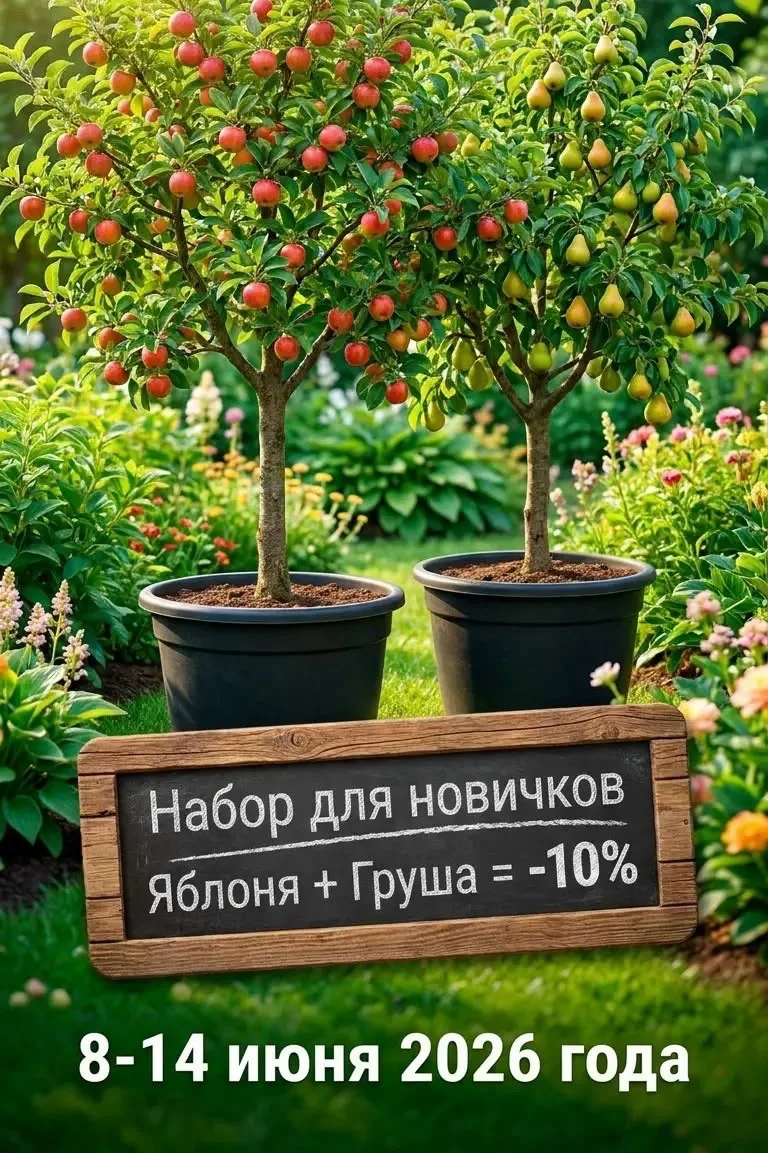 🌟 «Набор для новичков» — специальная акция для начинающих садоводов (и для профессионалов) в СЦ в К