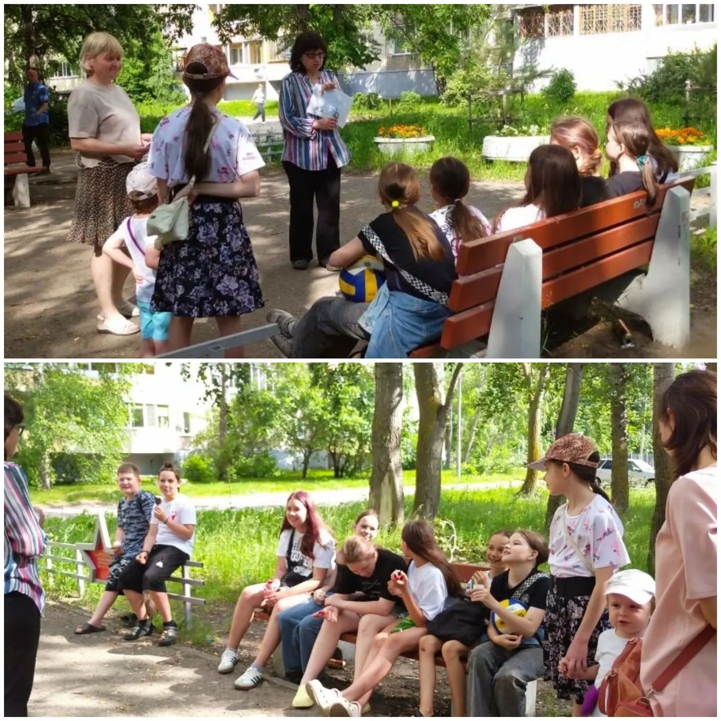 Детская школа искусств 4 продолжает участие в городском проекте «Лето во дворах».
Преподаватели школ