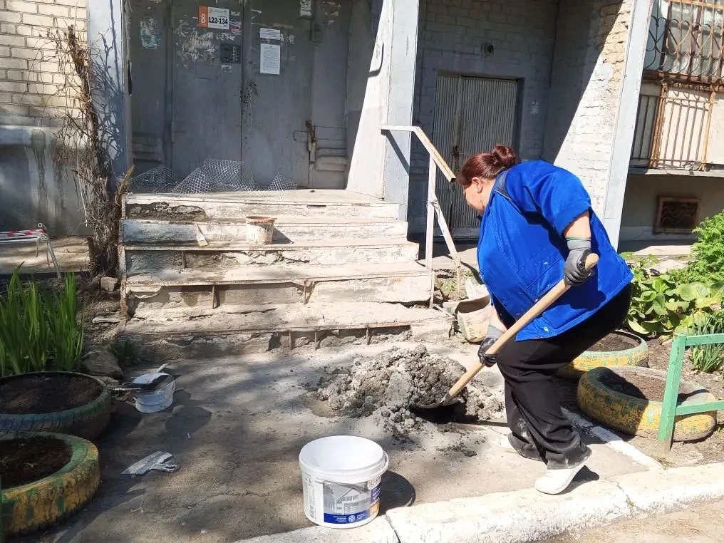 Снова делимся нашими результатами работ 🧑‍🔧
По адресу проспект Победы 166, у восьмого подъезда, пр