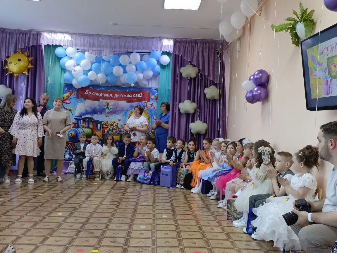 Выпускной в детском саду: праздник прощания и новых открытий

Сегодня в нашем детском саду состоялся