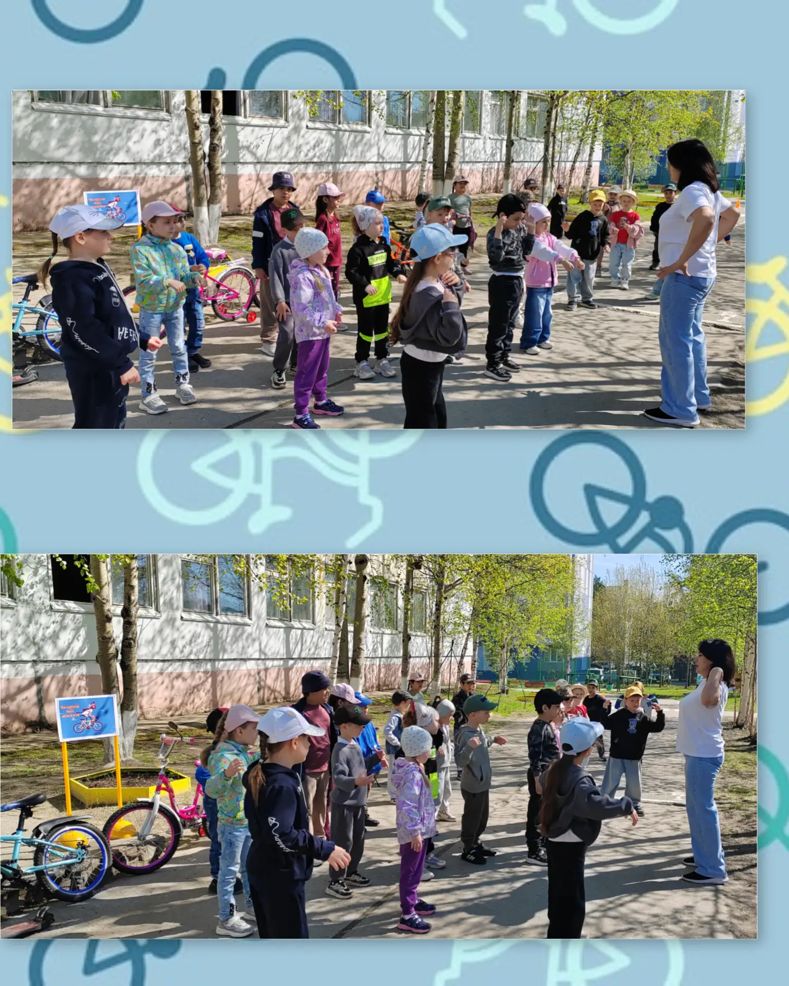 🚴‍♂️ 3 июня — Всемирный день велосипеда.
В нашем саду этот день прошёл на «отлично»! 
Ребята узнали