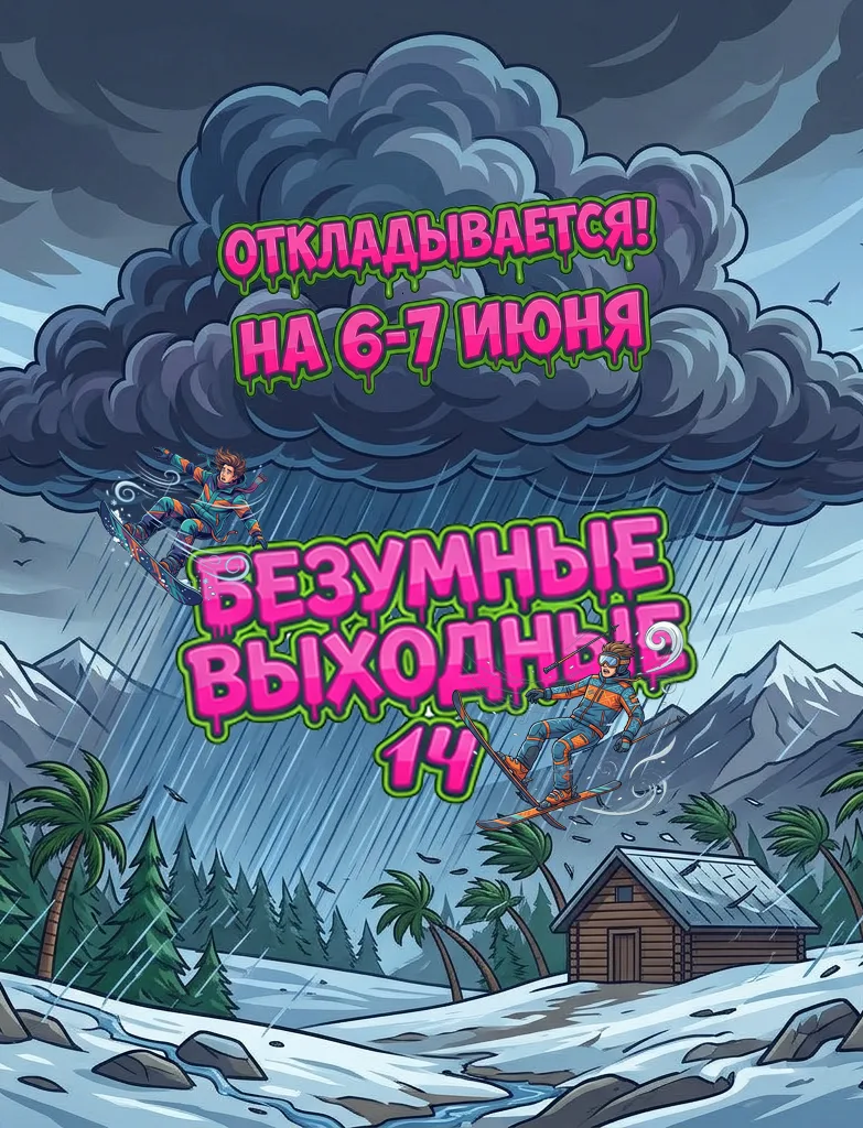 Друзья, кажется, мы слишком усердно молились о снеге, но нас поняли неправильно.

Погода на ГК Снего