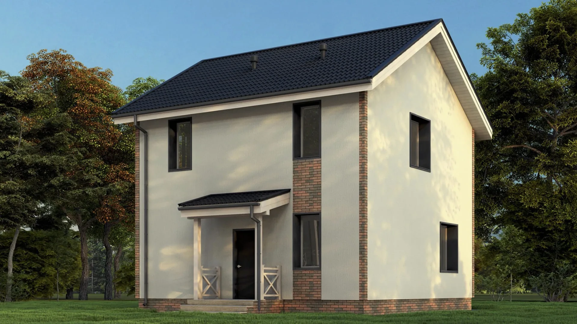 Разбор планировки: DM 23 — 128 м² на двух этажах 🏠

В нашей рубрике — двухэтажный проект. Компактно