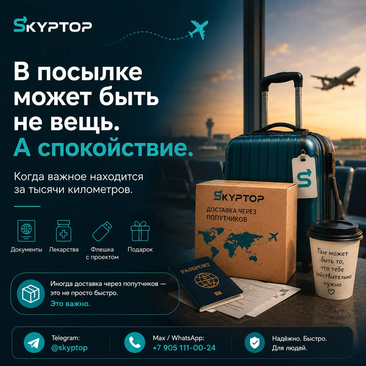 😔 Есть вещи, которые нельзя просто купить заново.

Потерянный паспорт.
Документы для визы.
Флешка с