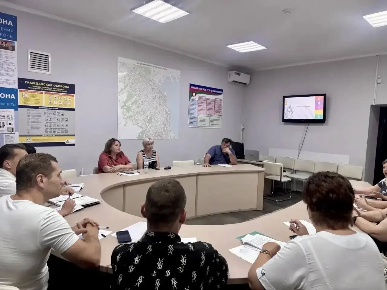 Заседание Координационного совета округа № 11. 

В обсуждении участвовали глава Центрального района 