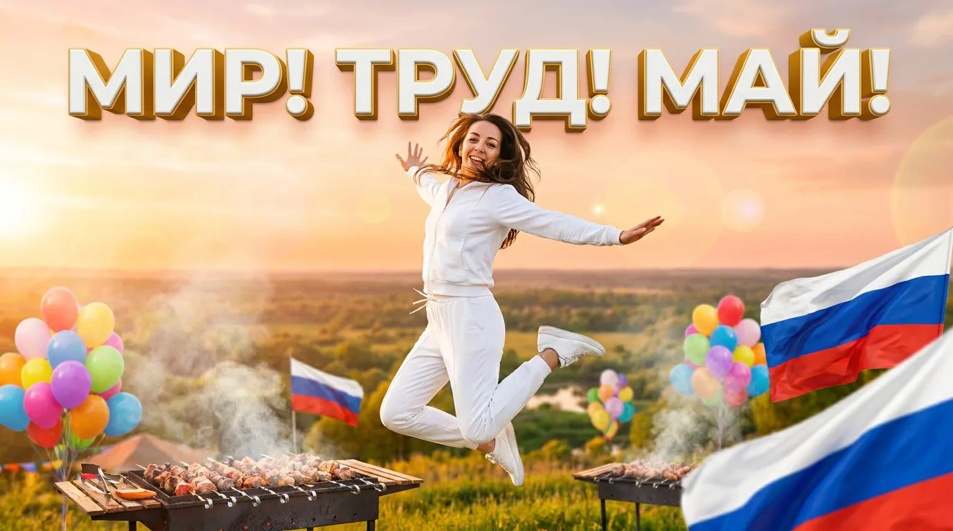 С праздником весны и отдыха!

Знаете, раньше 1 мая было про рекорды на заводах и огородах. А мне хоч