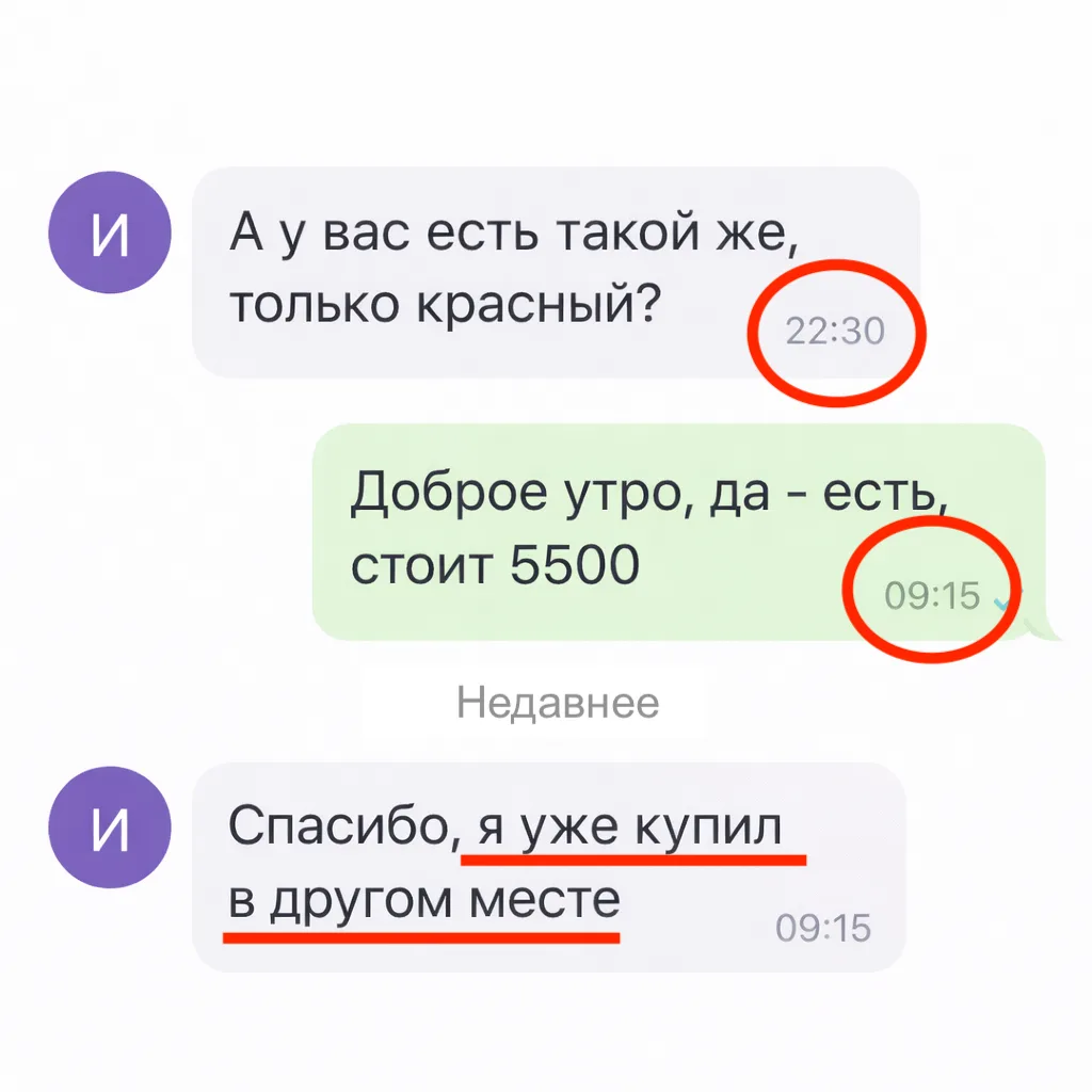 Человек заканчивает работу, садится на диван, открывает телефон. Наконец-то есть время спокойно поли