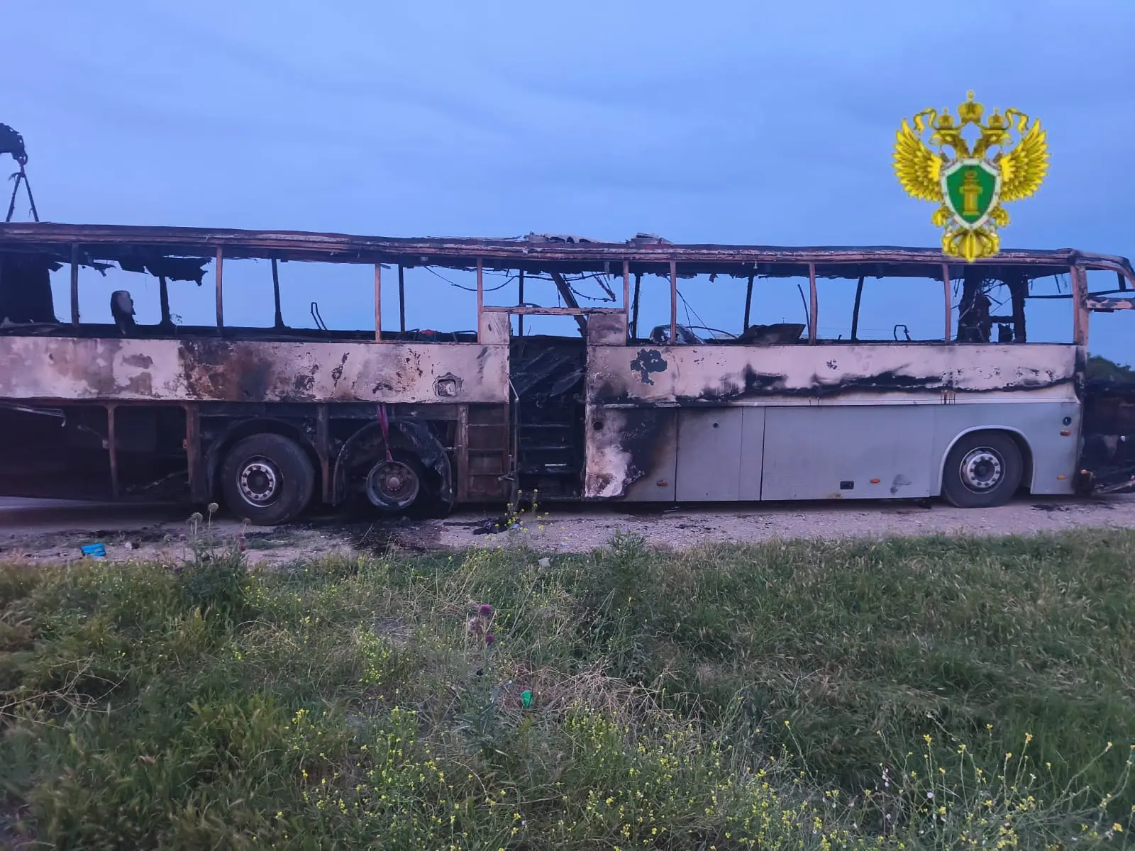 В Дагестане прокуратура контролирует установление обстоятельств возгорания пассажирского автобуса 

