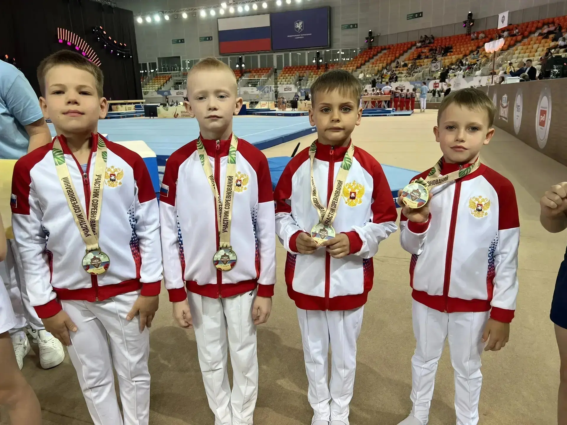 🏆🏆🏆 Ученик нашей школы Ефимов Арсений достойно выступил на престижном турнире «ВТБ Лига Гимнастик
