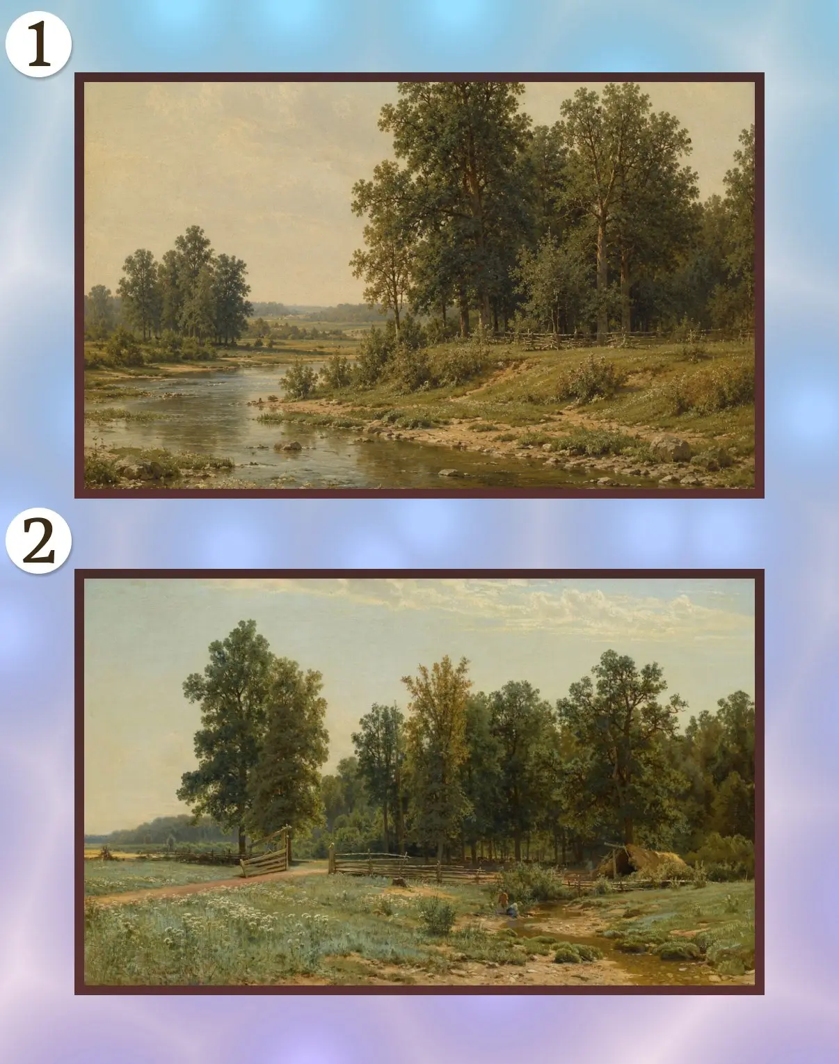 🎨 Искусство или искусственный интеллект? 🤖

🖼 Перед вами — картина Ивана Шишкина «На окраине дубо