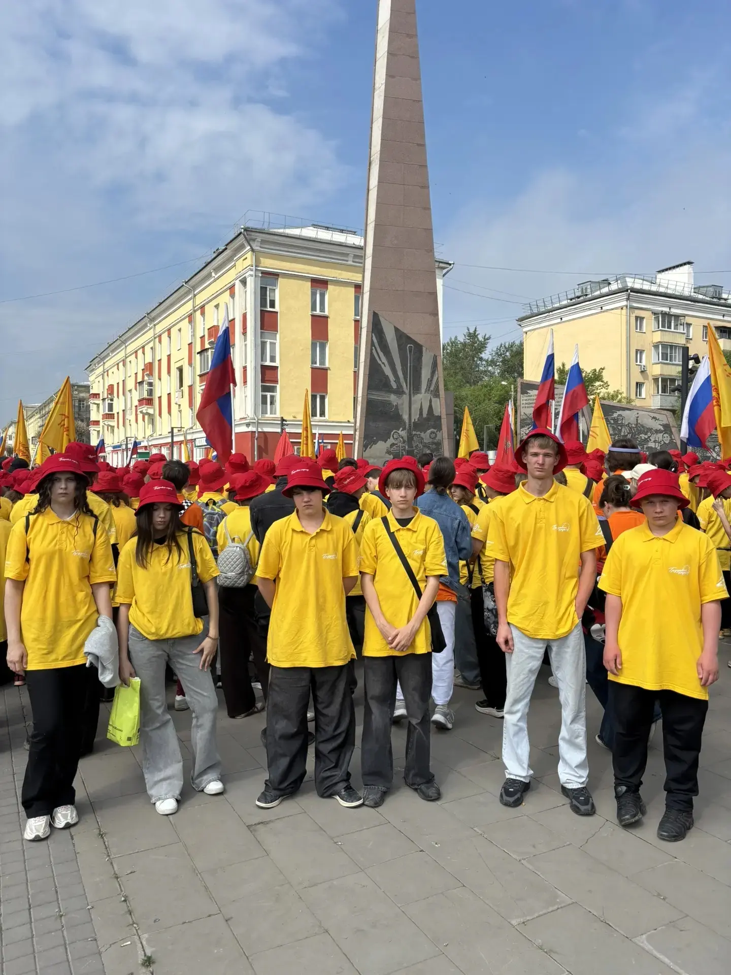 ⚡️ Трудовой отряд главы города: сезон открыт!

Сегодня наши ребята приняли участие в торжественном о