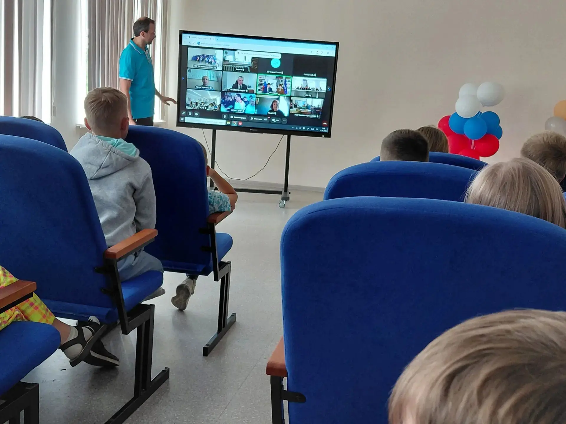 15 июня ребята и педагоги в летнем лагере «Лучик» присоединились к  Всероссийскому телемосту «Память