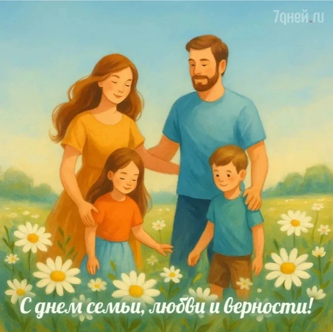 Семья - это самое главное сокровище нашей жизни. Она дарит тепло, поддержку и любовь каждому члену с