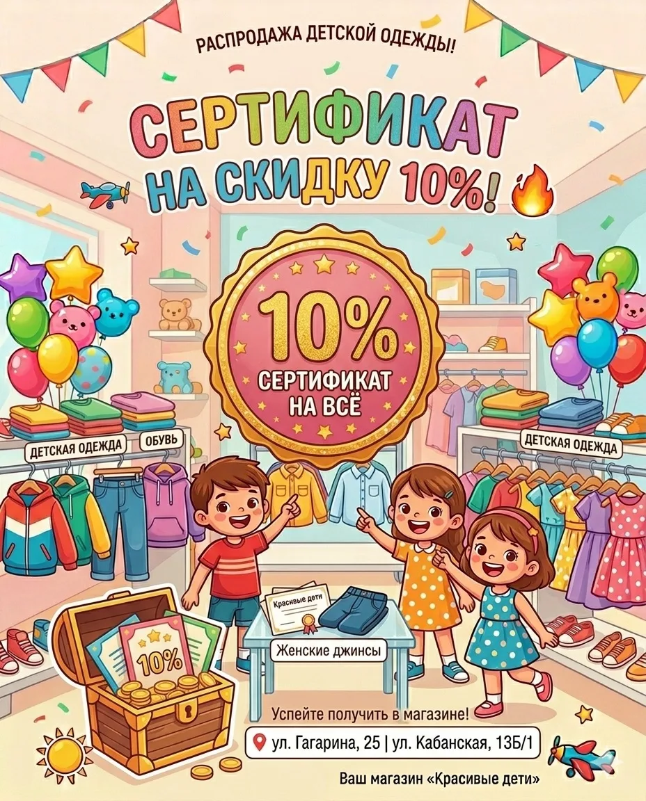 Скидка 10% на весь ассортимент 🍃

Лето никак не начнётся, а мы решили вас согреть приятной ценой.

