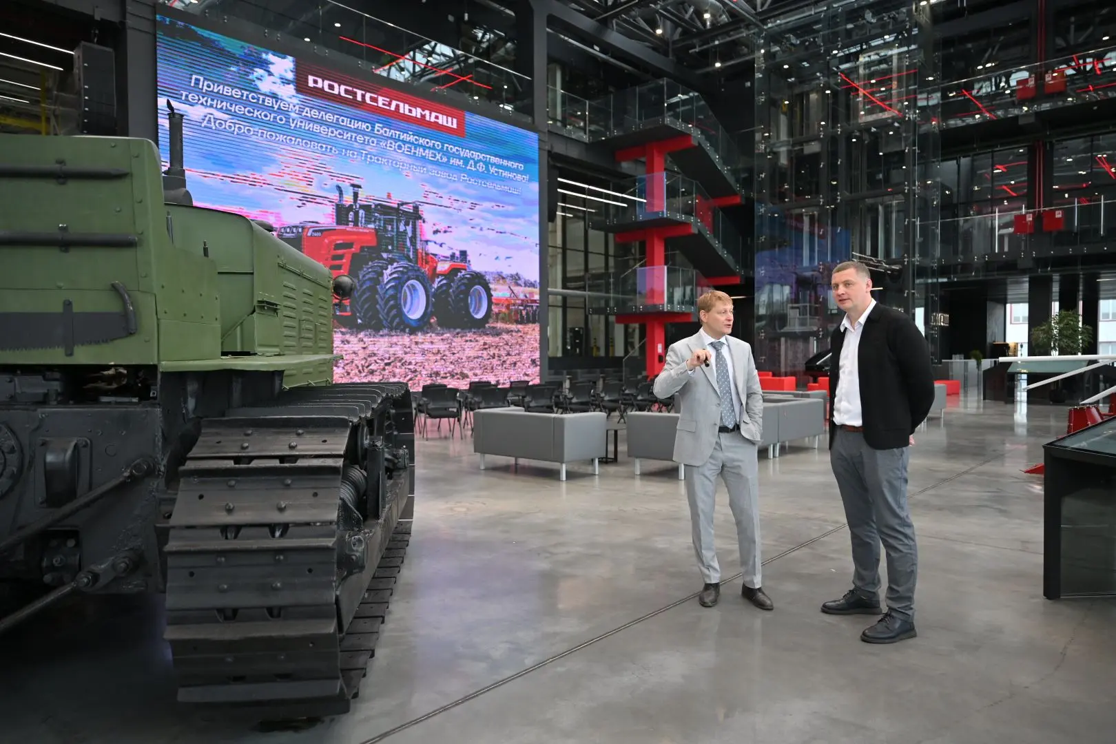 Мы расширяем круг индустриальных партнеров. Сегодня познакомился с деятельностью ООО «КЗ «Ростсельма