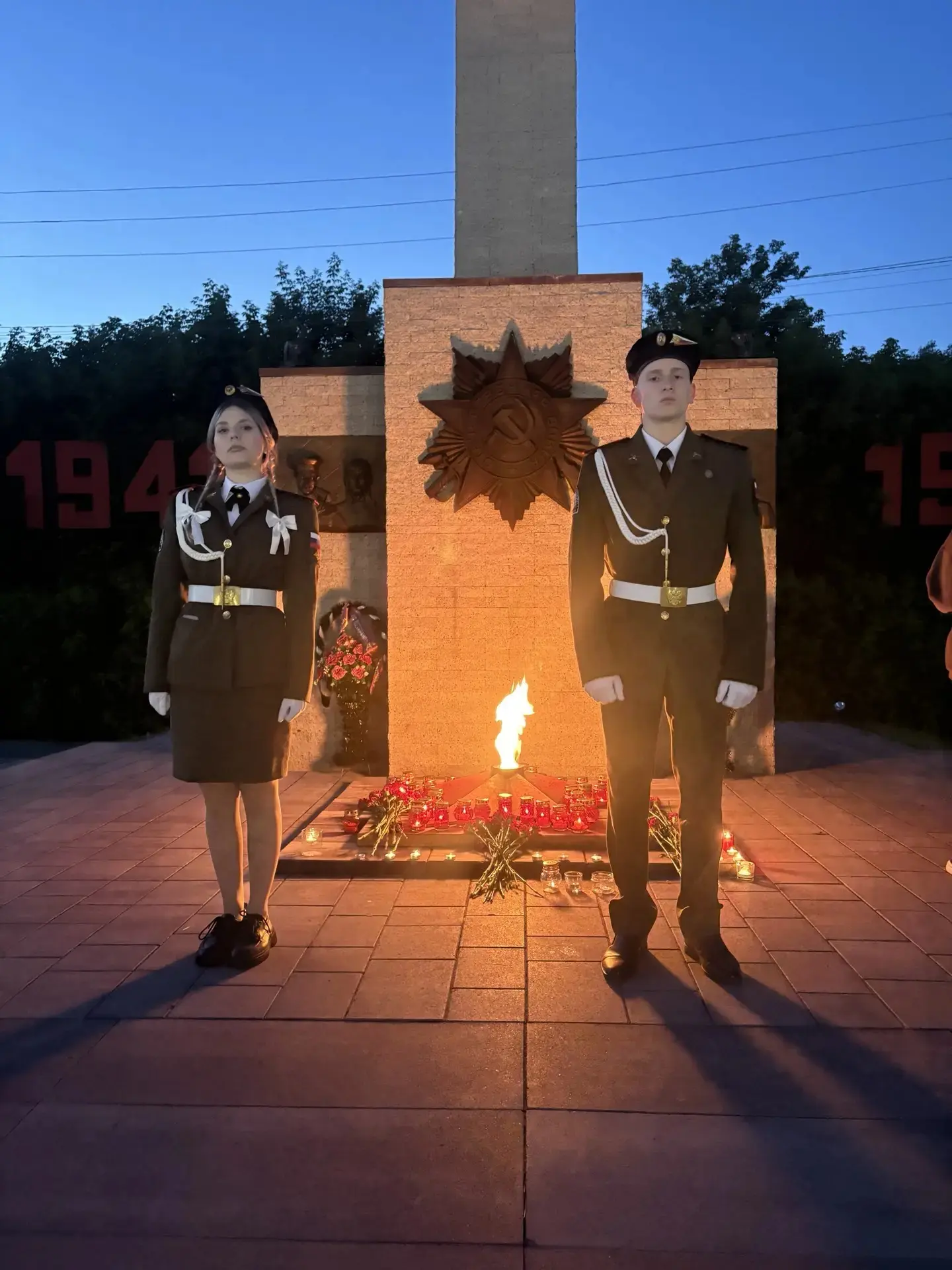 21 июня 2026 года в 21:00 на площади Победы нашего города состоялась патриотическая акция «Свеча пам
