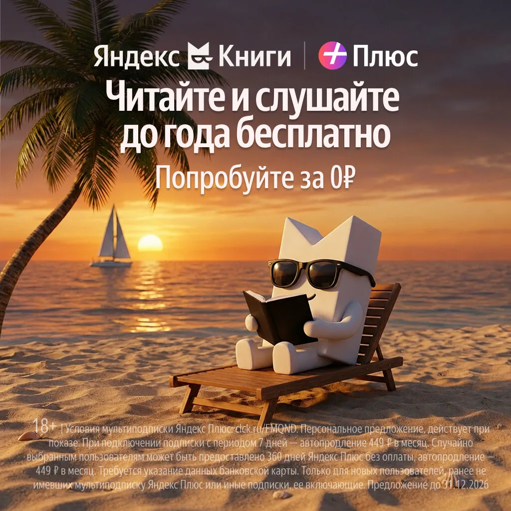 Яндекс Книги — попробуйте подписку до года бесплатно

Успейте оформить подписку 🏃‍♂️

Читайте и слу