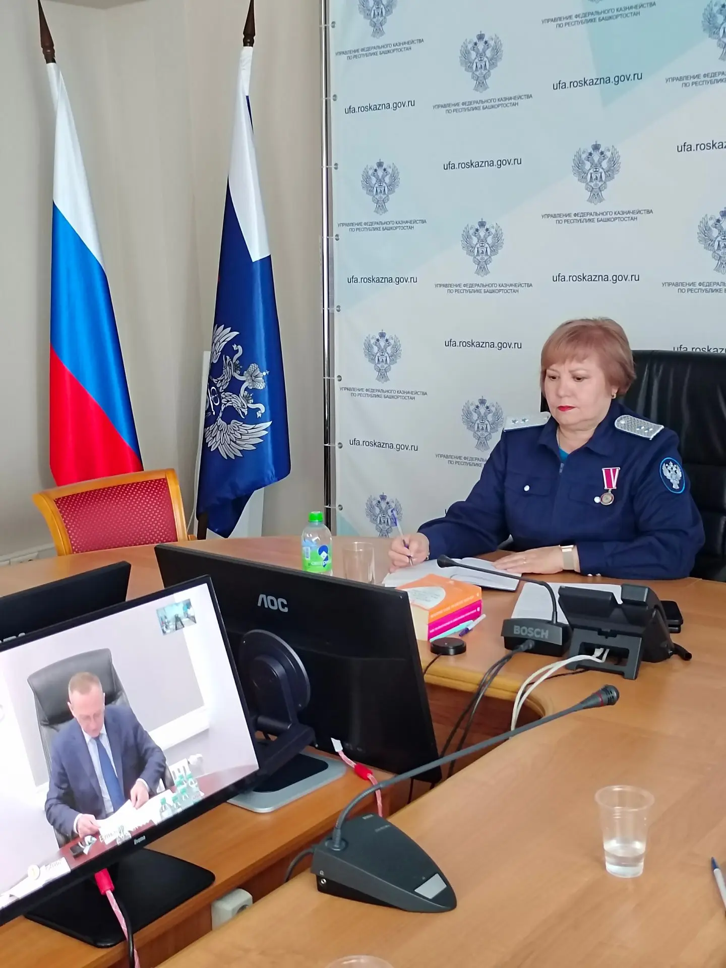 08 июня 2026 года руководитель УФК по Республике Башкортостан Светлана Марварова, заместители руково