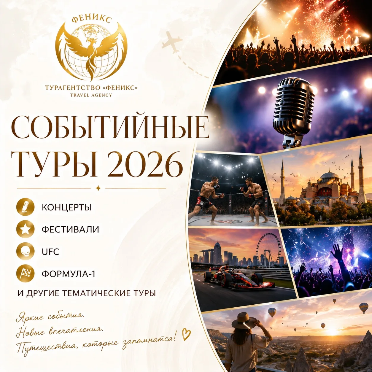 🎤✈️ Путешествия становятся ещё интереснее, когда совпадают с событием, о котором давно мечтали!

Со