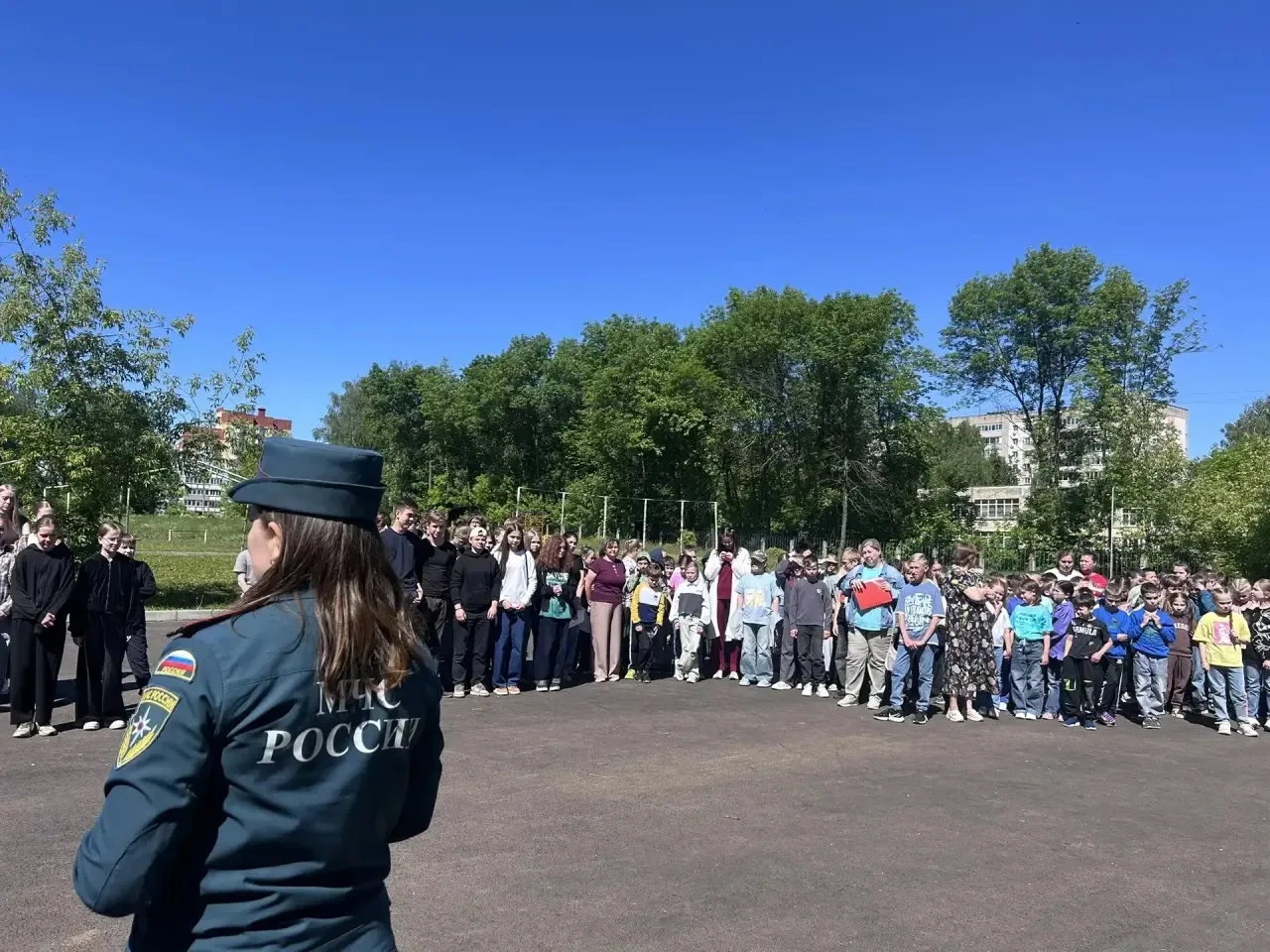 В среду в пришкольных летних лагерях Лицея прошла учебная пожарная эвакуация — без паники, быстро и 