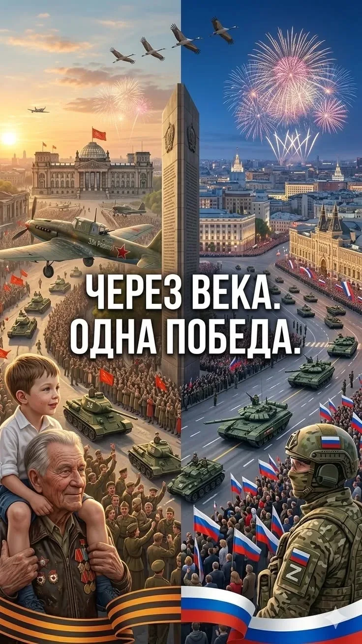 Уважаемые коллеги, родители, дорогие ребята, с Днем Победы! Пусть сердце гордится подвигами дедушек 